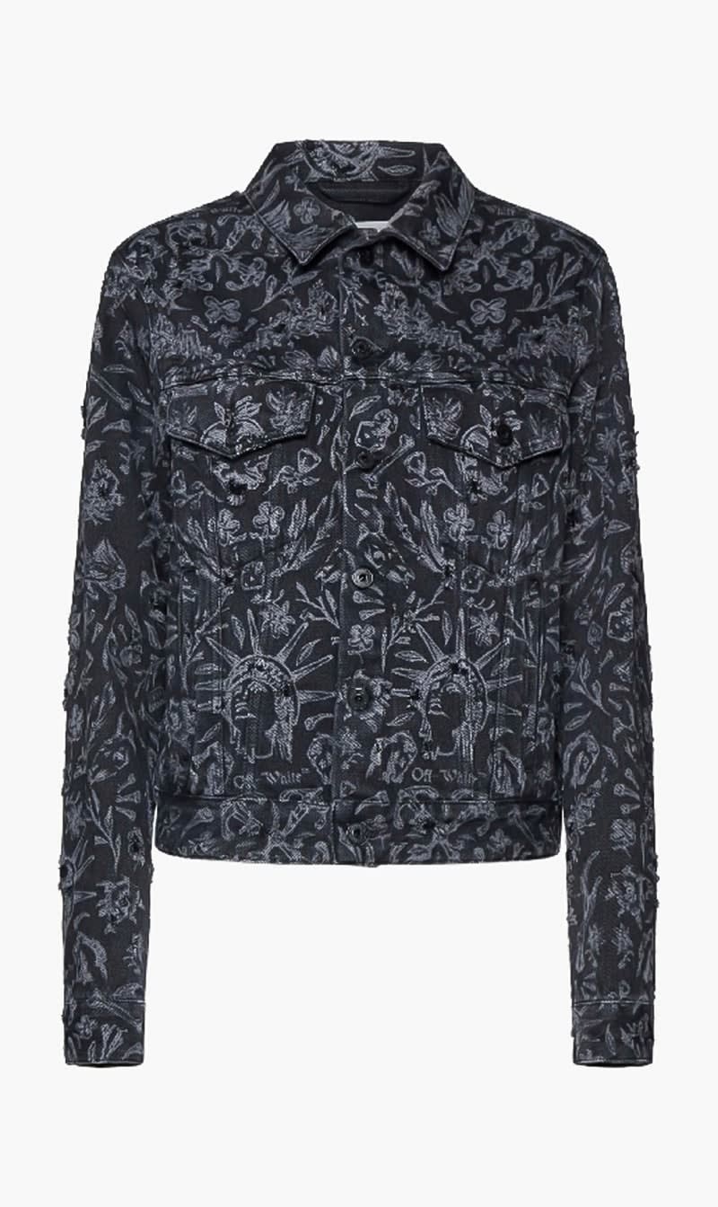 Off-white Black Tattoo Regular Jkt Vintage Black White for Women | The Deal Outlet
Off-white Black Tattoo Regular Jkt Vintage Black White for Women | The Deal Outlet