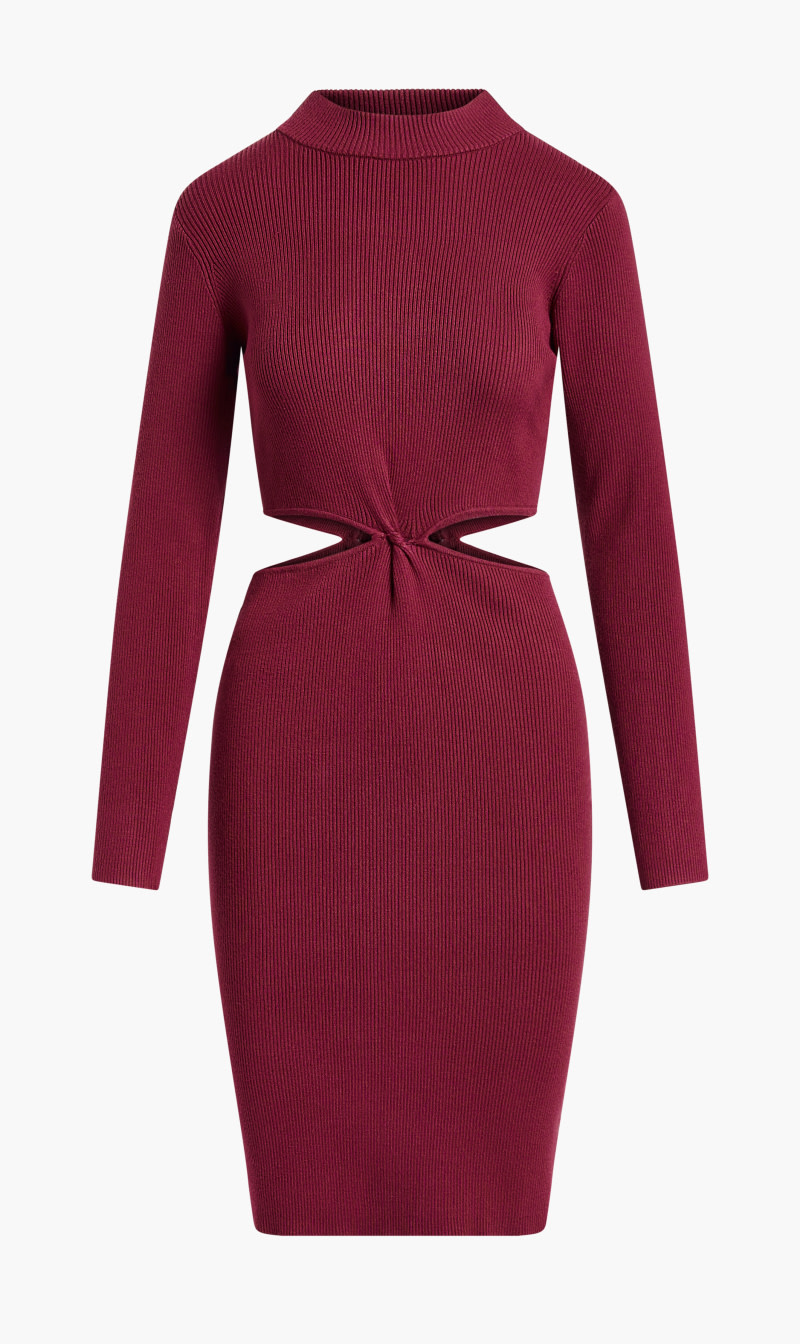 Guess Red Long Sleeve Twisted Jamia Midi Rib Dress for Women | The Deal Outlet
Guess Red Long Sleeve Twisted Jamia Midi Rib Dress for Women | The Deal Outlet