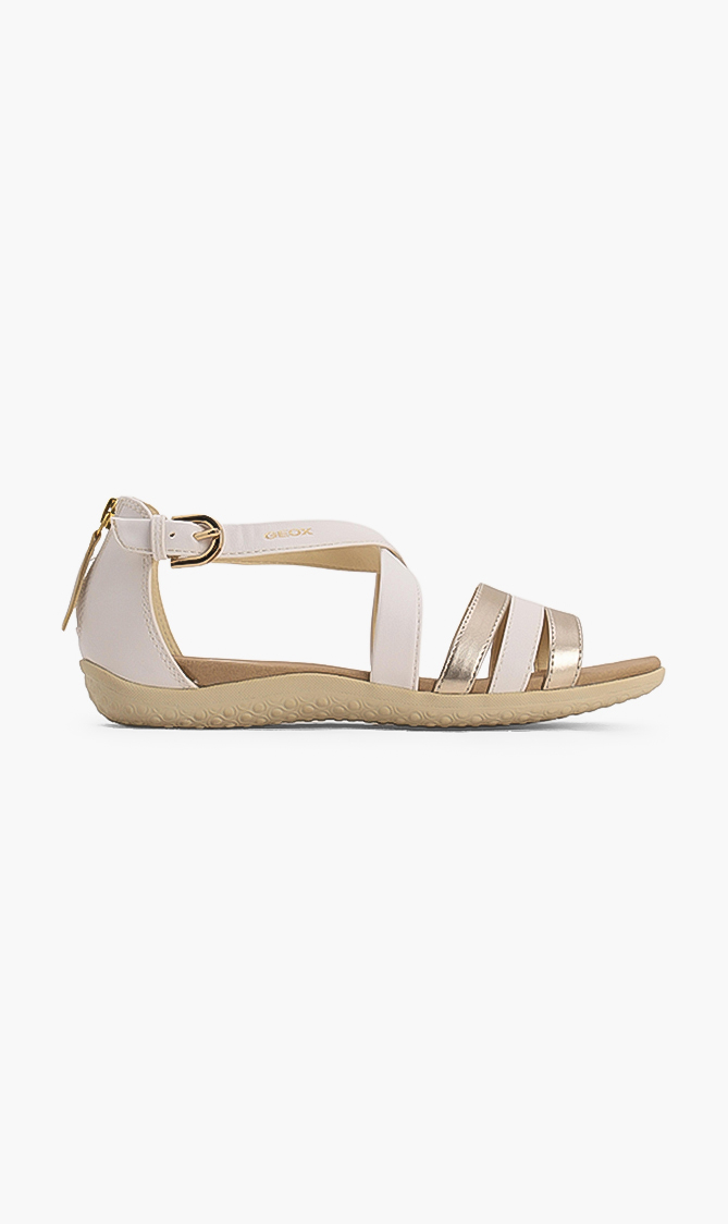 Geox Vega Leather Sandals