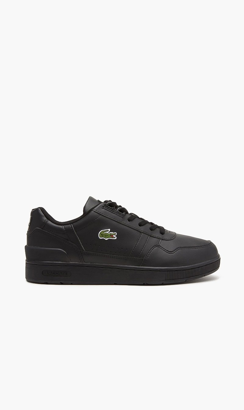 T Clip Lace Sneakers, Black