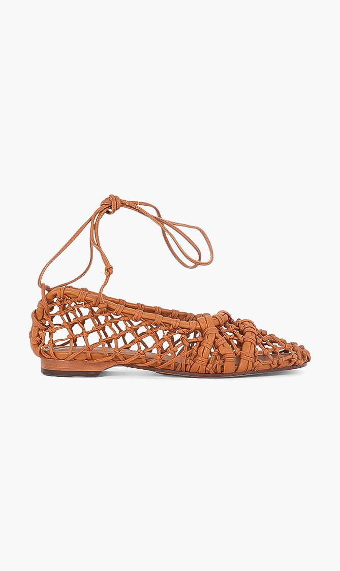 Tory Burch Helena Mesh Lace Flats