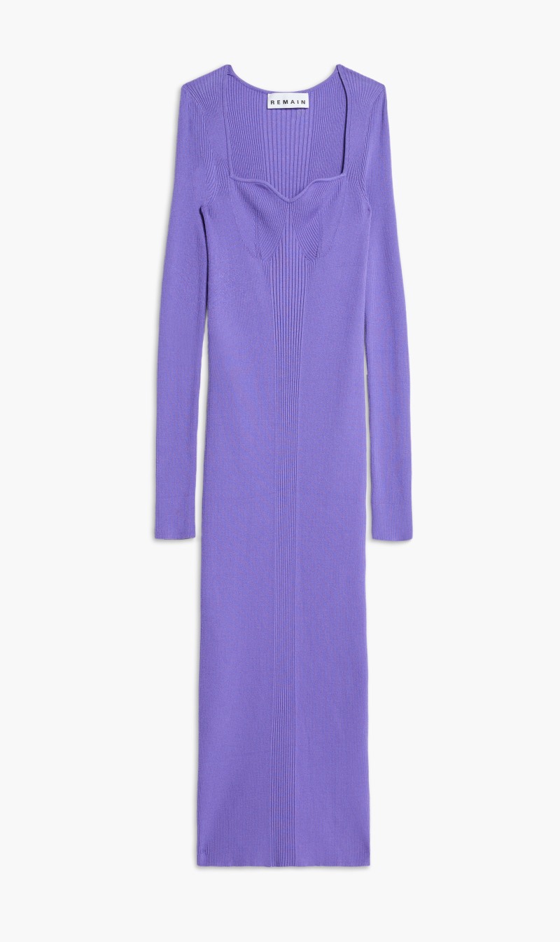 Remain Birger Christensen Purple Dense Knit Curved Neck Dress for Women | The Deal Outlet
Remain Birger Christensen Purple Dense Knit Curved Neck Dress for Women | The Deal Outlet