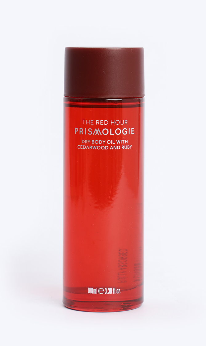 Prismologie Ruby & Cedarwood Dry Body Oil, 100ml