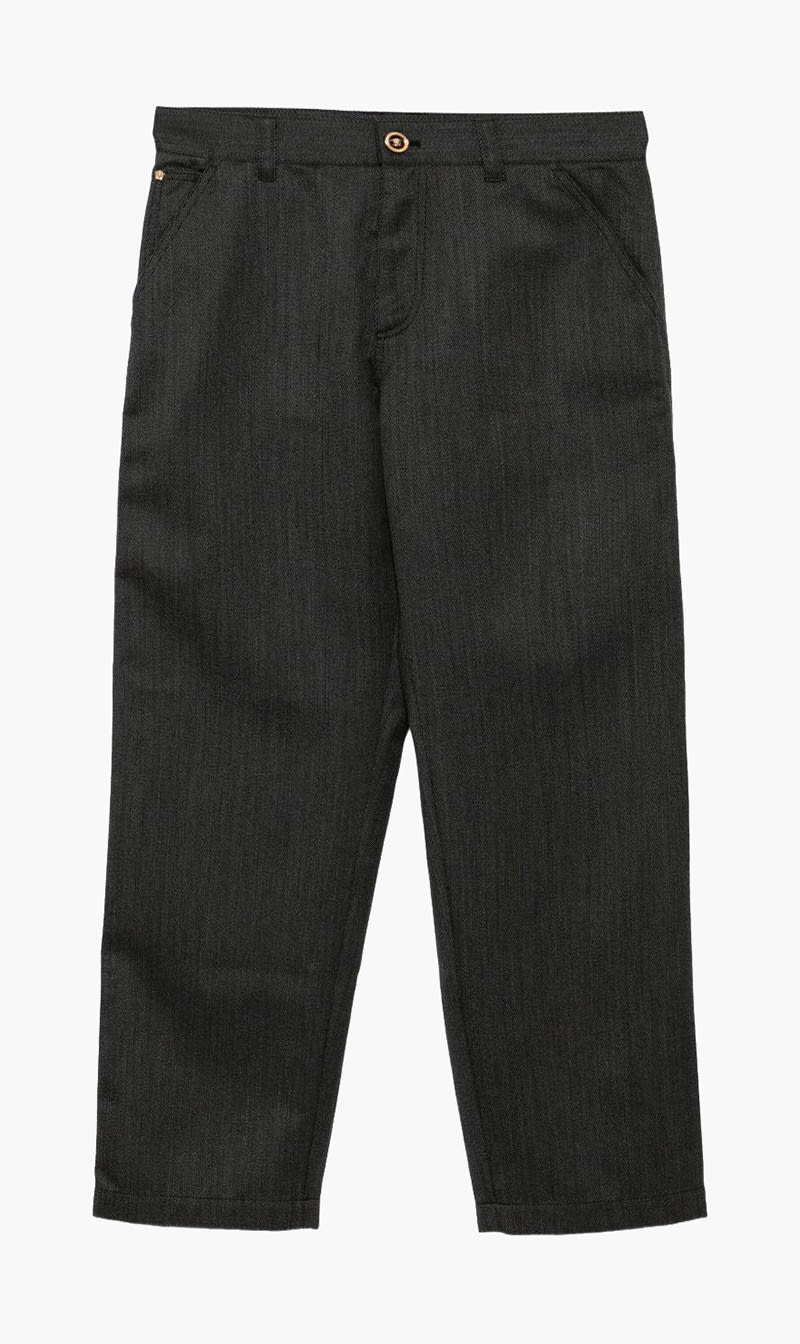 Versace Grey Informal Pant Wool Twill Mouline Fabric for Men
Versace Grey Informal Pant Wool Twill Mouline Fabric for Men