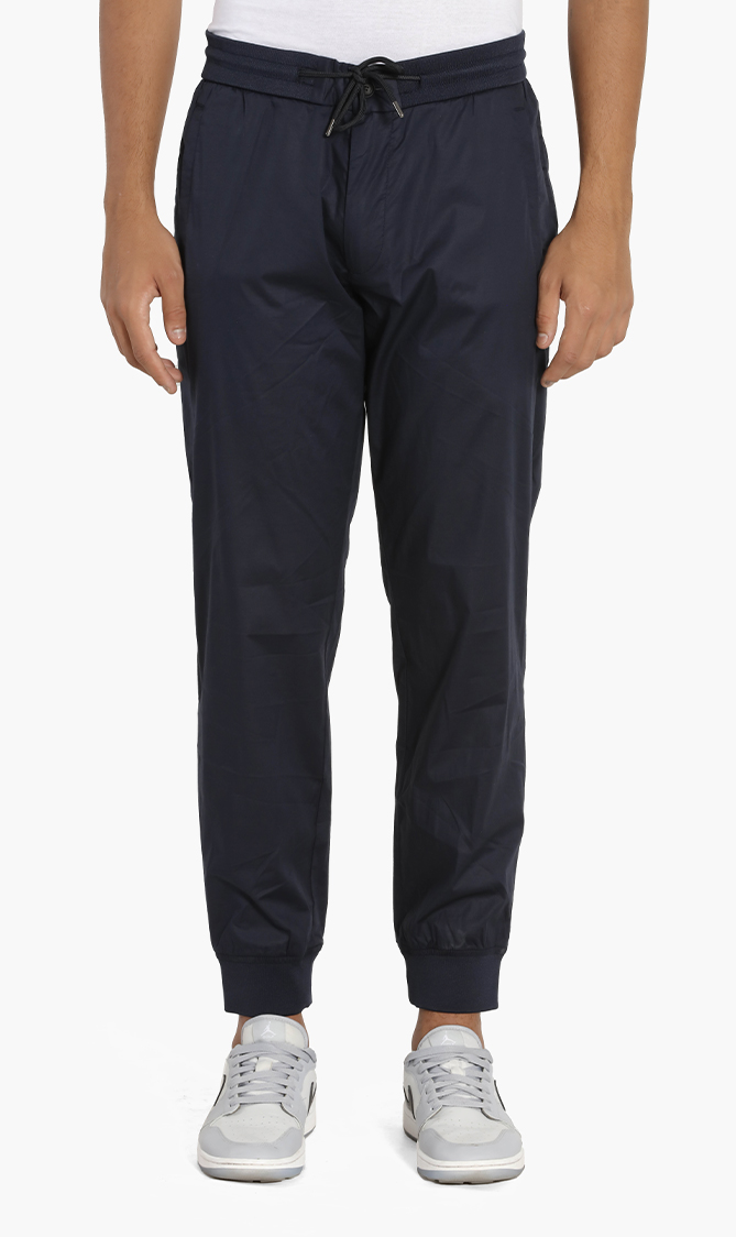 Emporio Armani Drawstring Waist Pants