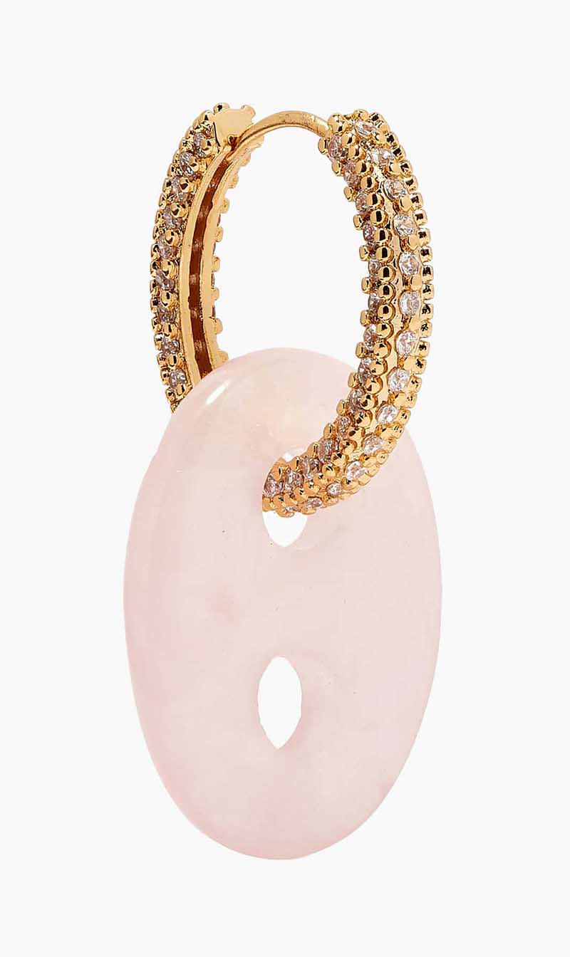 Crystal Haze Pink Infinity Hoop Single Earring for Women | The Deal Outlet
Crystal Haze Pink Infinity Hoop Single Earring for Women | The Deal Outlet