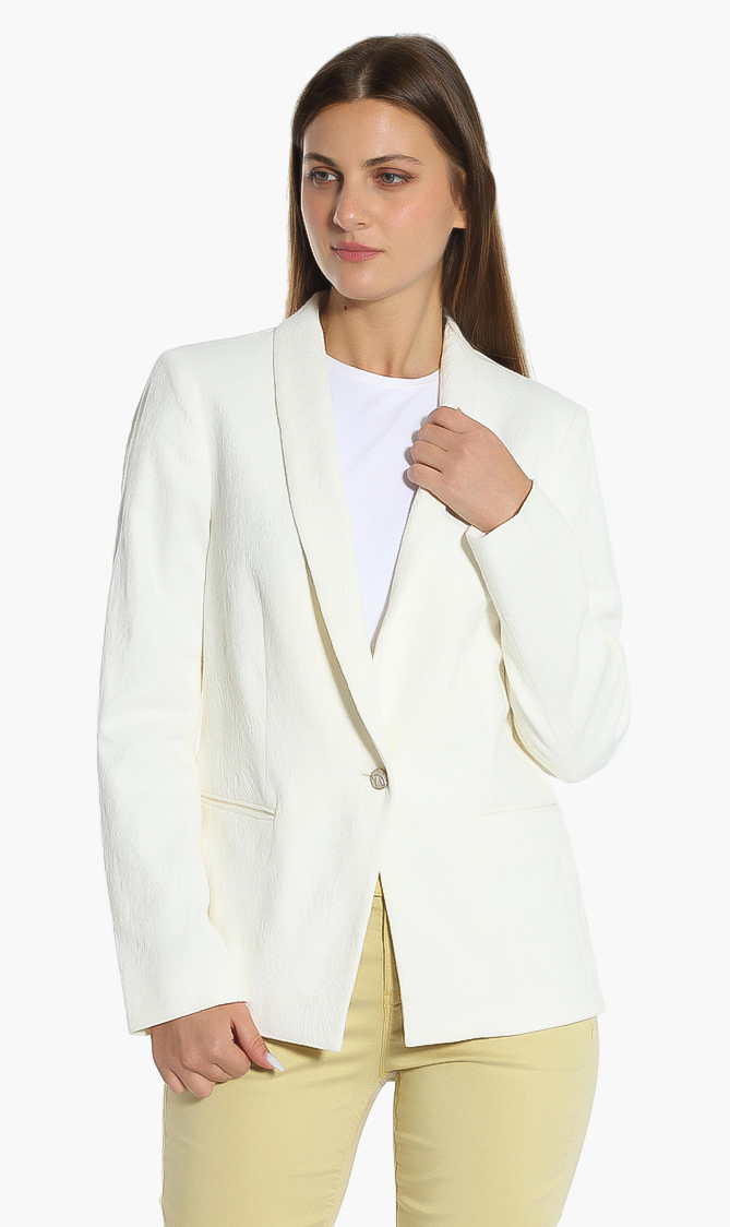 Jacob Cohen Jacquard Shawl Lapel Blazer