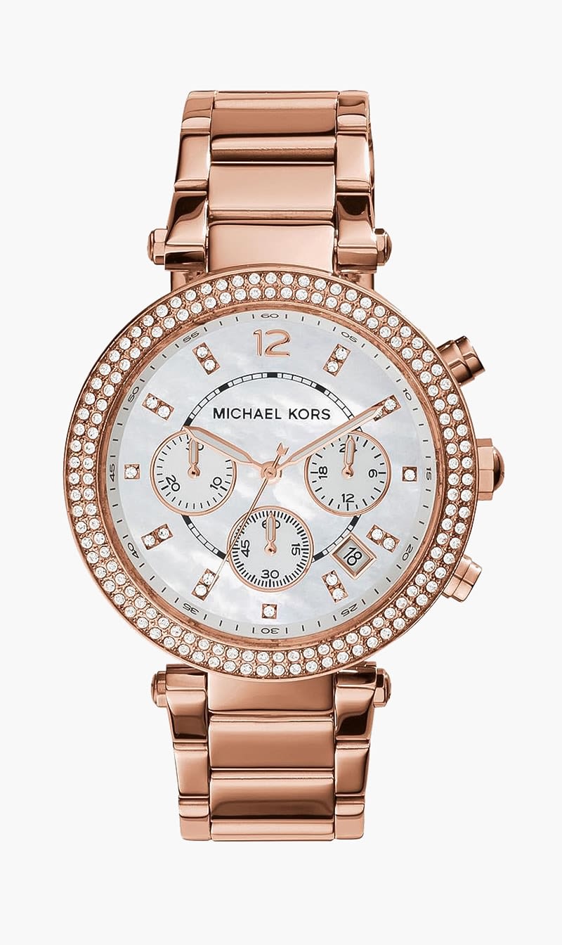 Michael Kors Pink Parker Stainless Steel Watch for Women | The Deal Outlet
Michael Kors Pink Parker Stainless Steel Watch for Women | The Deal Outlet