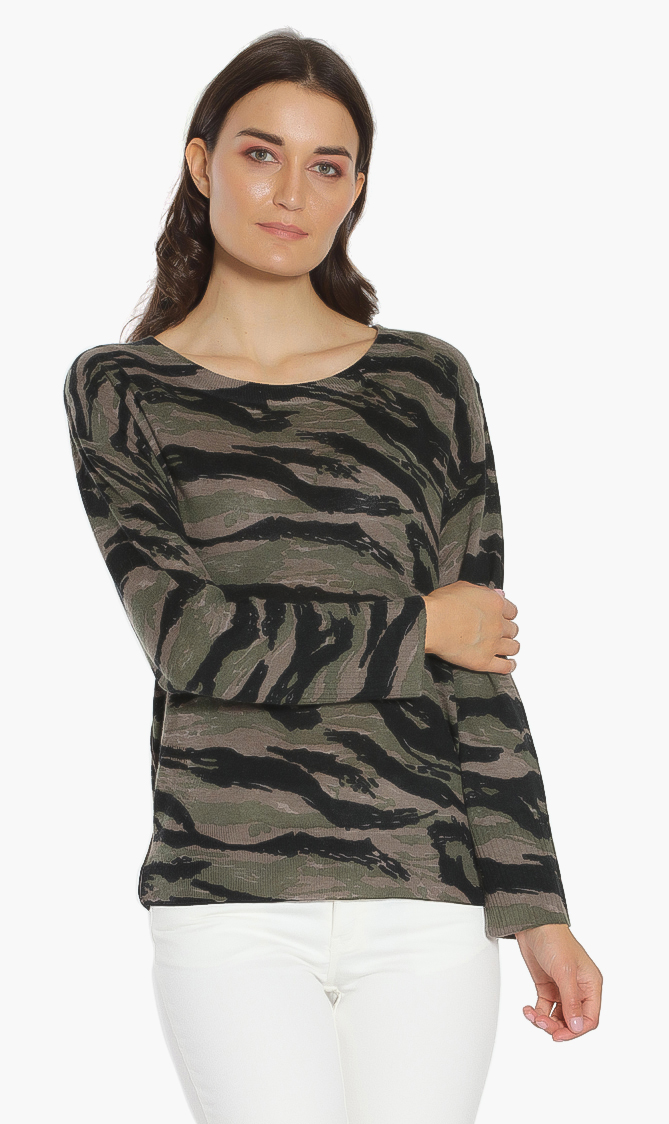 Zadig & Voltaire Axel Camouflage Sweater