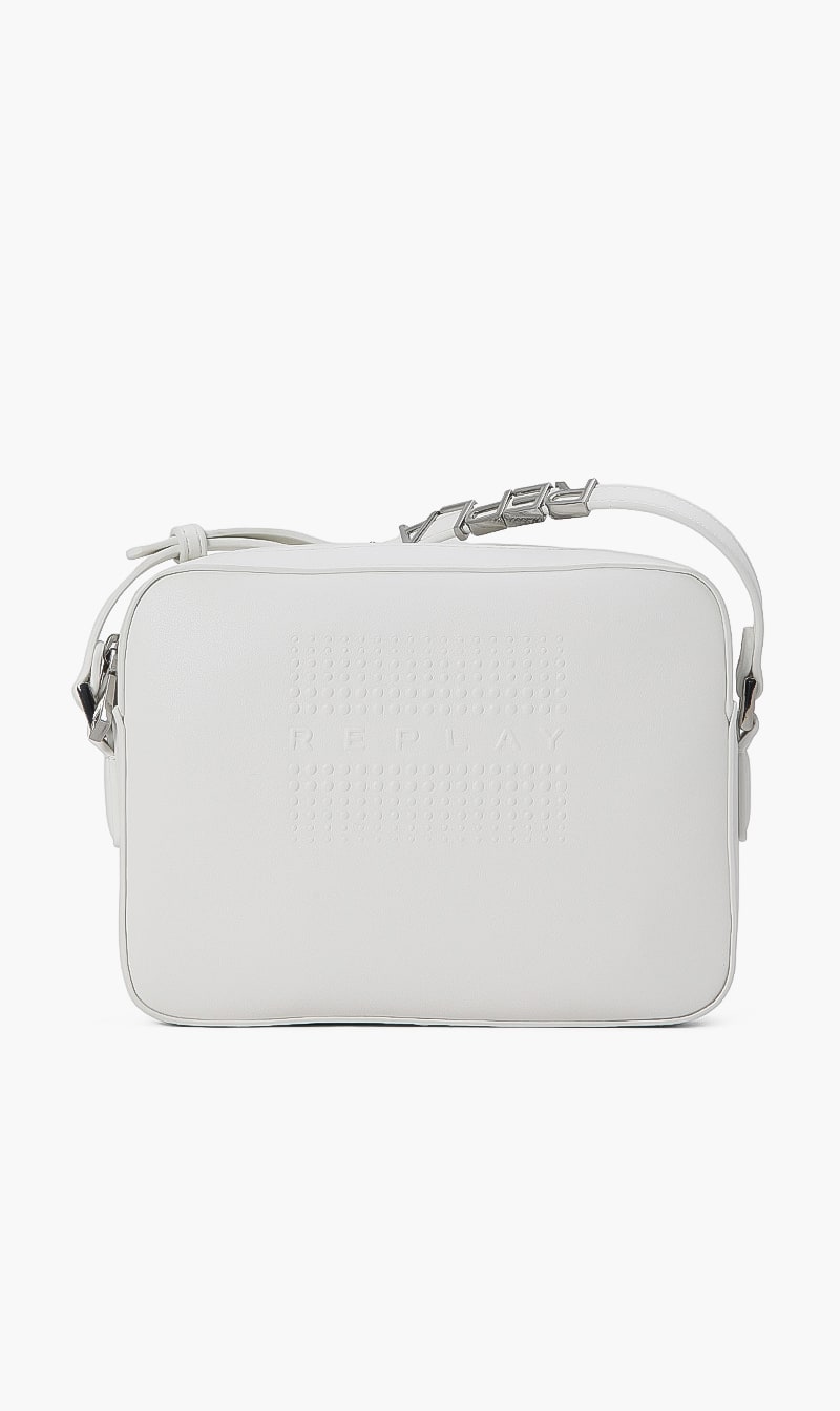 Replay Embossed Cross Body Bag