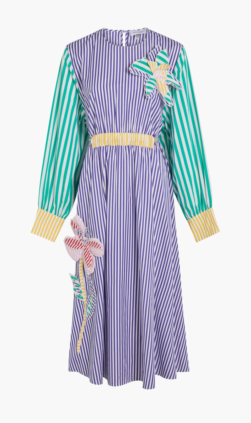 Mira Mikati Multi-color Embroidered 3d Flower Longsleeved Dress for Kids | The Deal Outlet
Mira Mikati Multi-color Embroidered 3d Flower Longsleeved Dress for Kids | The Deal Outlet