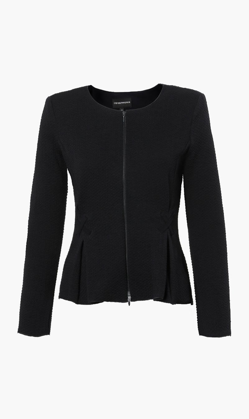 Textured Modern Fit Jacket