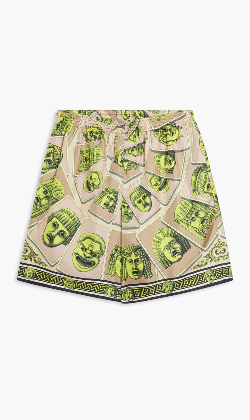 Versace Green Shorts Twill Silk Fabric With Masks Foulard Print for Men | The Deal Outlet
Versace Green Shorts Twill Silk Fabric With Masks Foulard Print for Men | The Deal Outlet