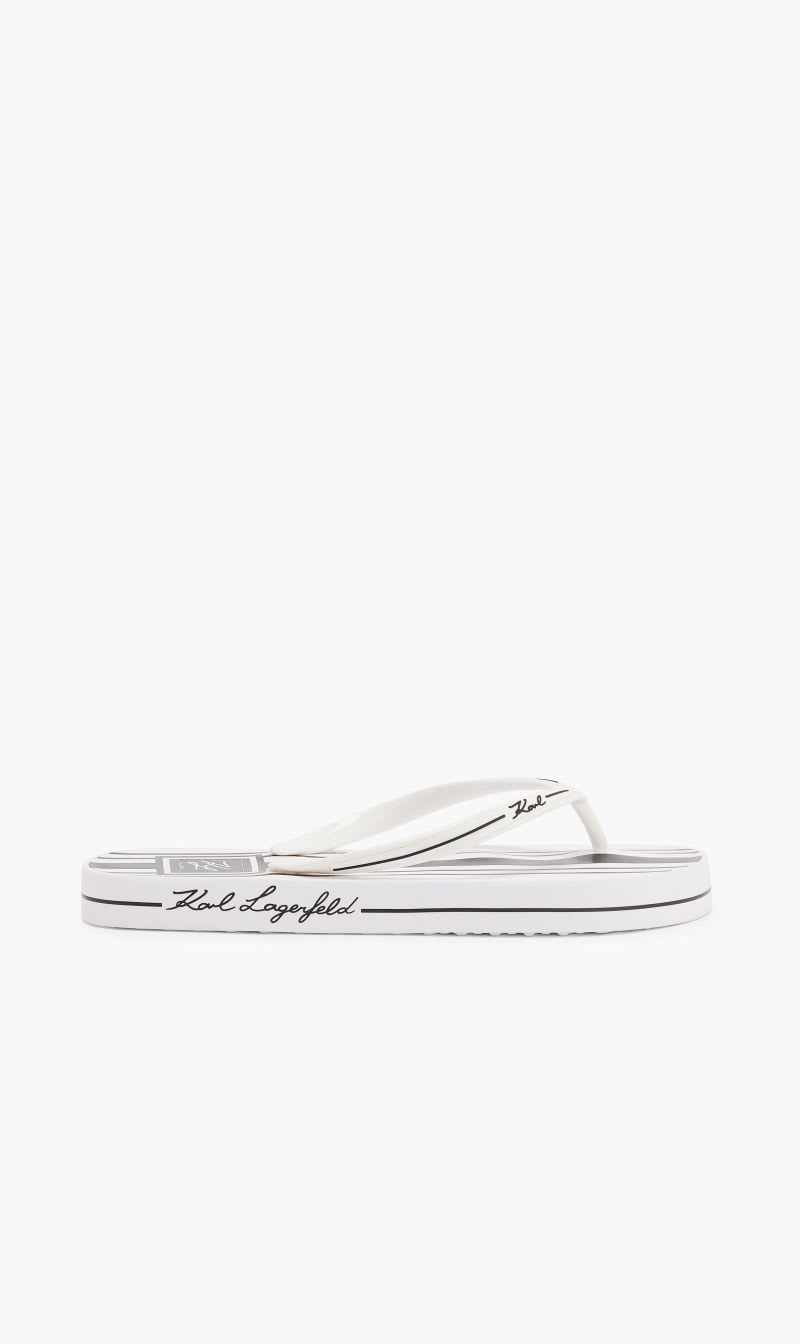 Karl Lagerfeld White Kosta Karl Autograph Thongwhite Rubber for Women | The Deal Outlet
Karl Lagerfeld White Kosta Karl Autograph Thongwhite Rubber for Women | The Deal Outlet