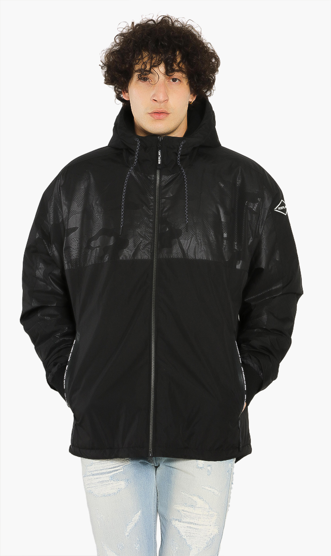 Replay Camouflage Print Jacket