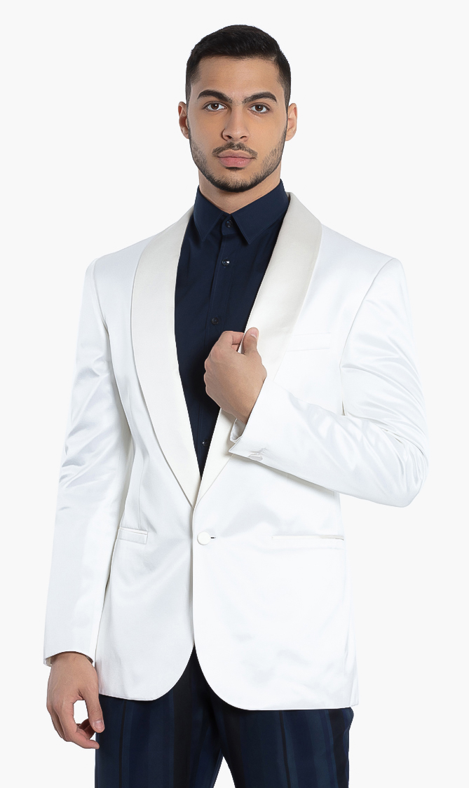 VERSACE Tailored Fit Suit Jacket