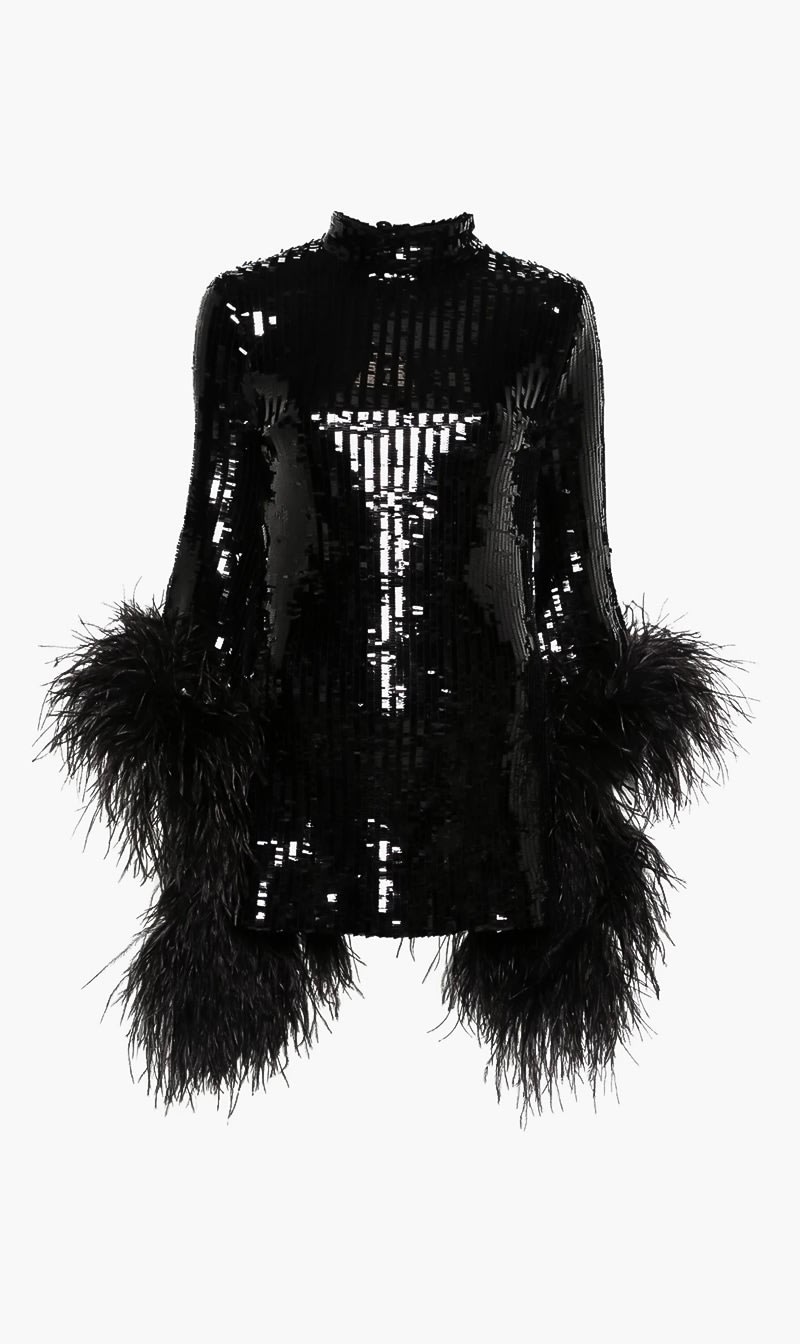 Taller Marmo Black Del Rio Disco Dress Black for Women | The Deal Outlet
Taller Marmo Black Del Rio Disco Dress Black for Women | The Deal Outlet
