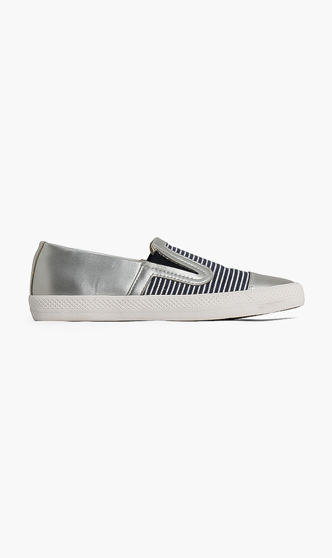 Geox Giyo Stripes Slip-on Flats