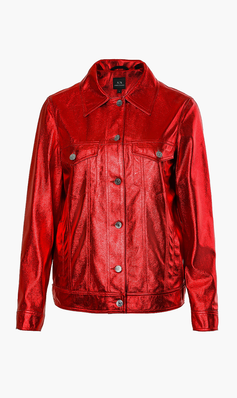 Emporio Armani Glitter Blouson Jacket