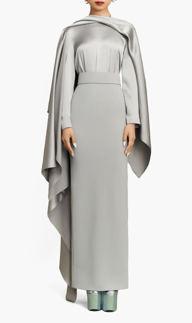 Solace London Grey Rosalia Maxi Dress for Women | The Deal Outlet
Solace London Grey Rosalia Maxi Dress for Women | The Deal Outlet