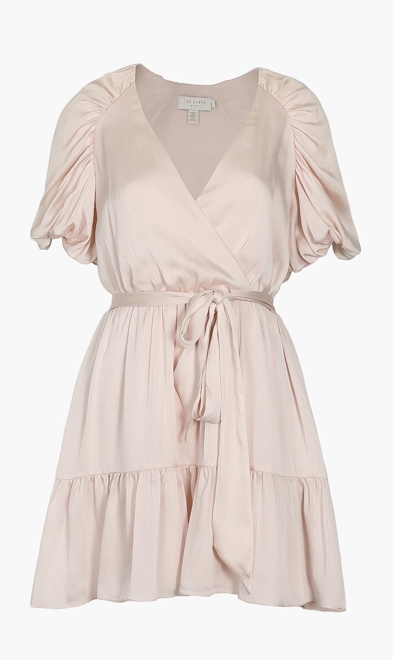 Faux Wrap Dress