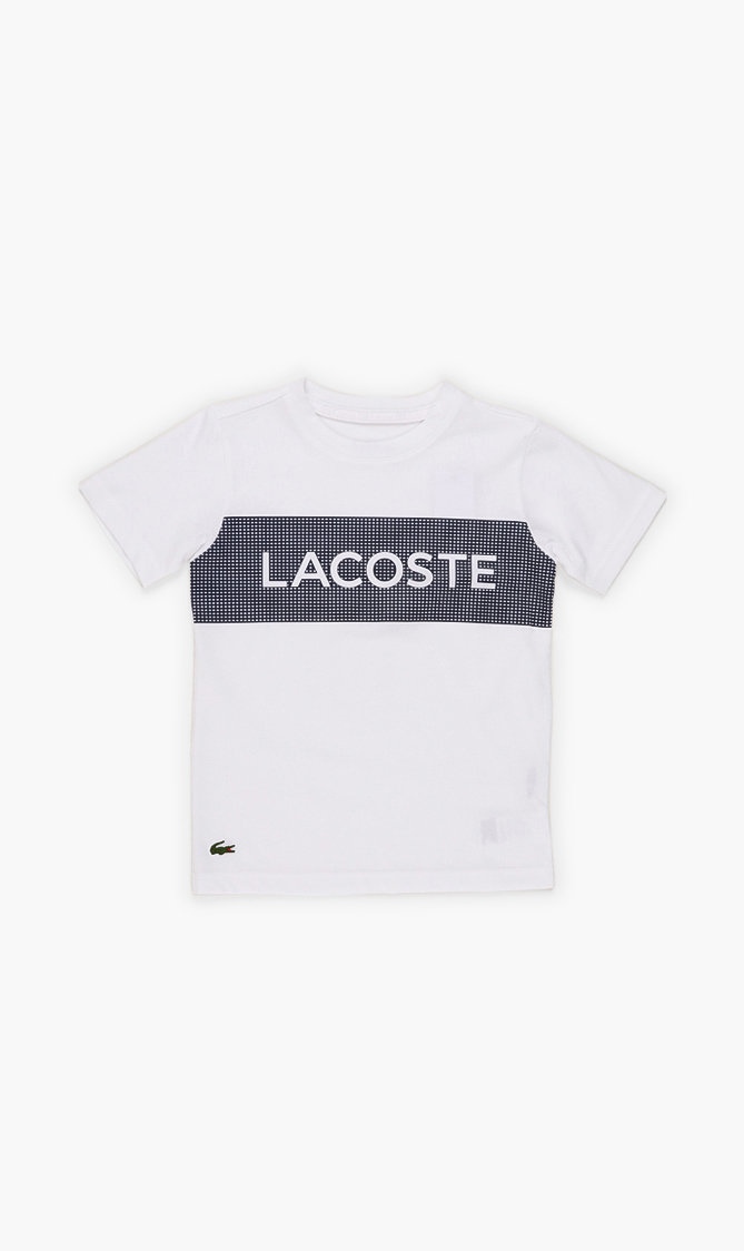LACOSTE Lettering Tennis T-shirt