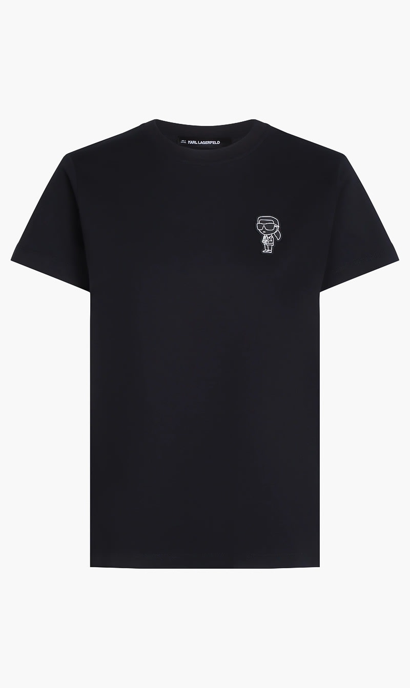 Karl Lagerfeld Black Ikon Rubber Patch T Shirt for Women | The Deal Outlet
Karl Lagerfeld Black Ikon Rubber Patch T Shirt for Women | The Deal Outlet