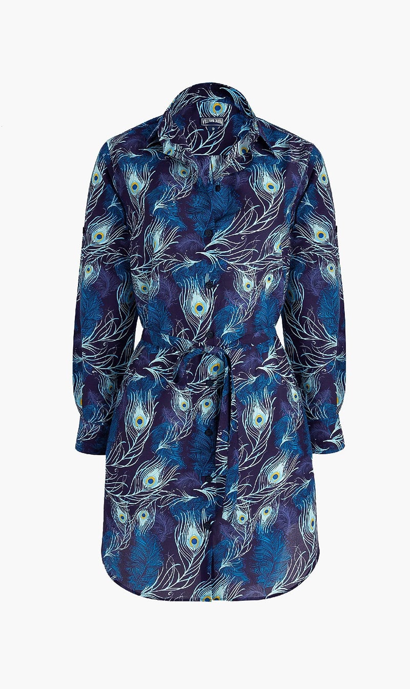 Vilebrequin Blue Cotton Printed Shirt Dress for Women
Vilebrequin Blue Cotton Printed Shirt Dress for Women