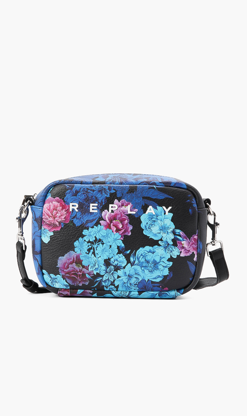 Replay Floral Crossbody Bag