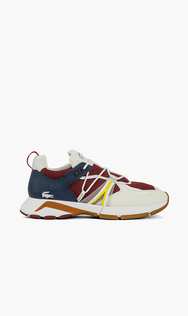 Lacoste Red Classic Logo Sneakers for Men | The Deal Outlet