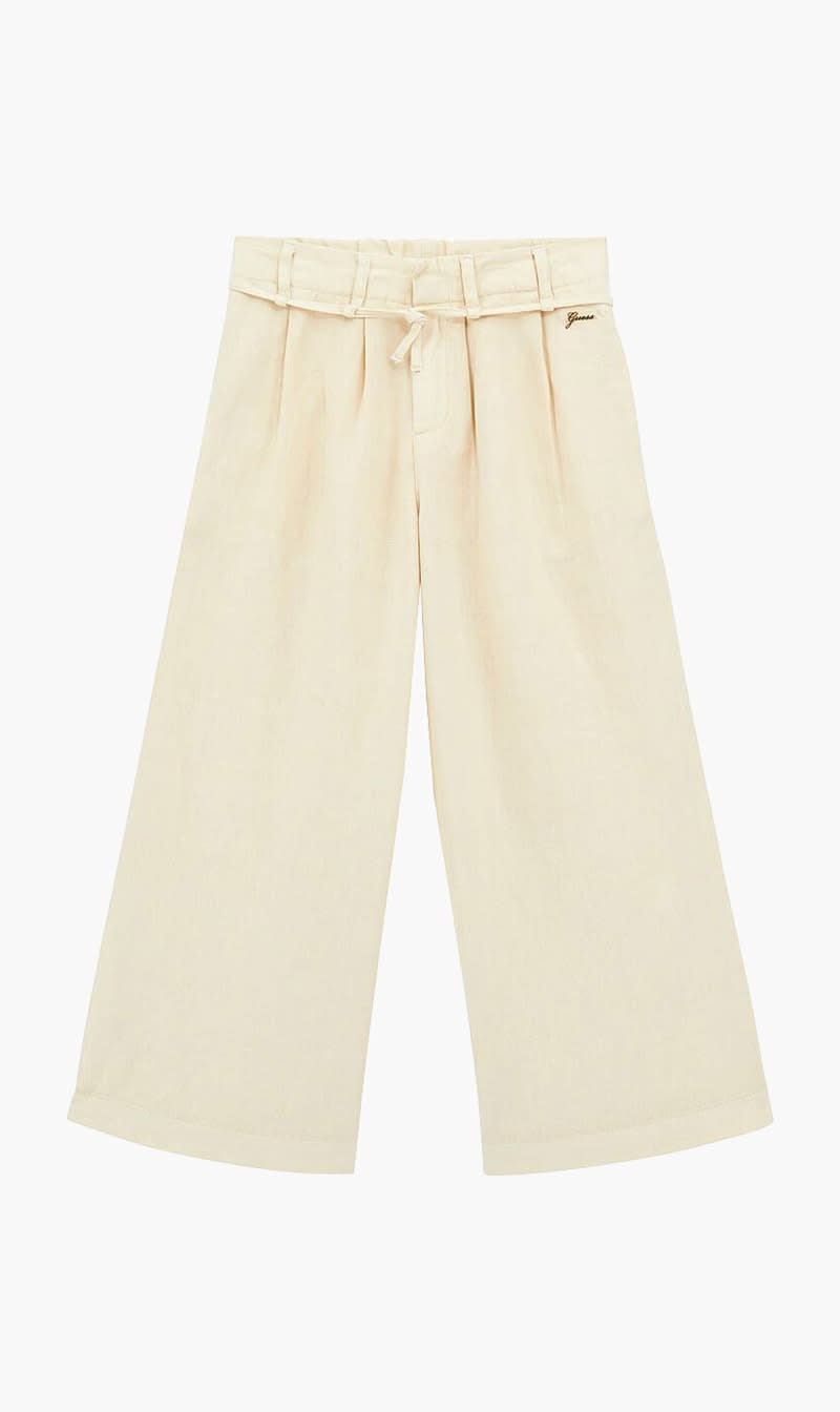 Guess Beige Dye Linen Blend Pants for Girls
Guess Beige Dye Linen Blend Pants for Girls