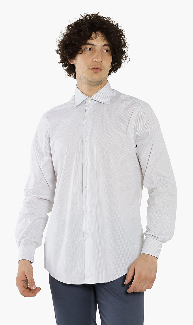 Pal Zileri Stripes Long Sleeves Shirt