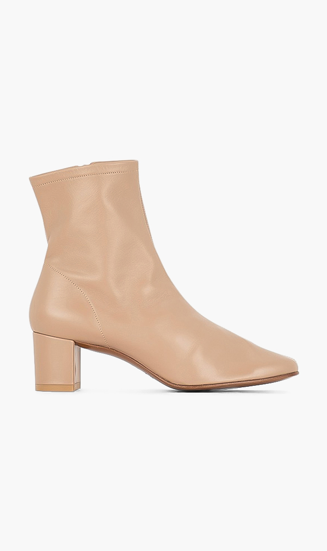 By Far Sofia Leather Ankle Boots