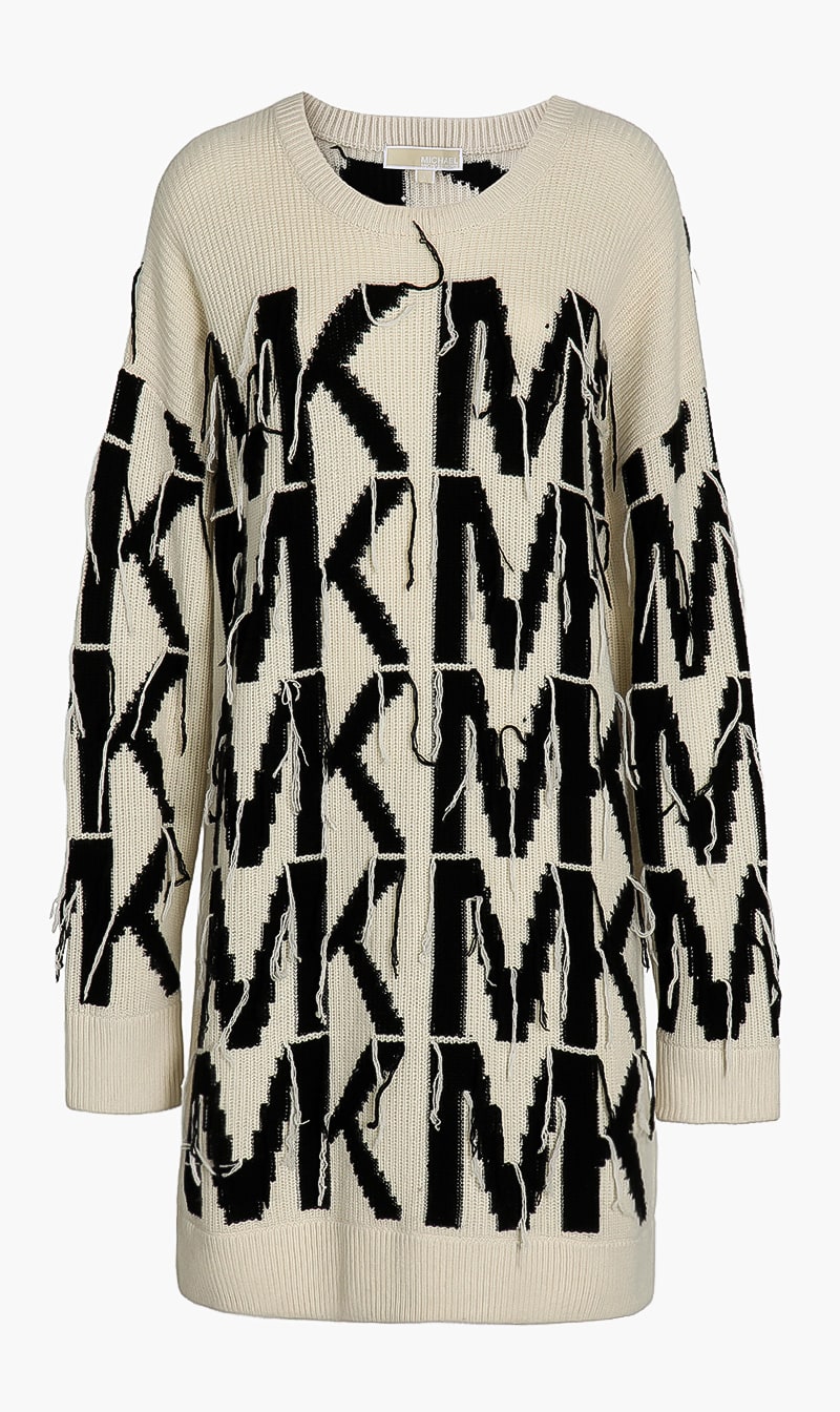 Michael Kors Logo Intaria Sweater Dress