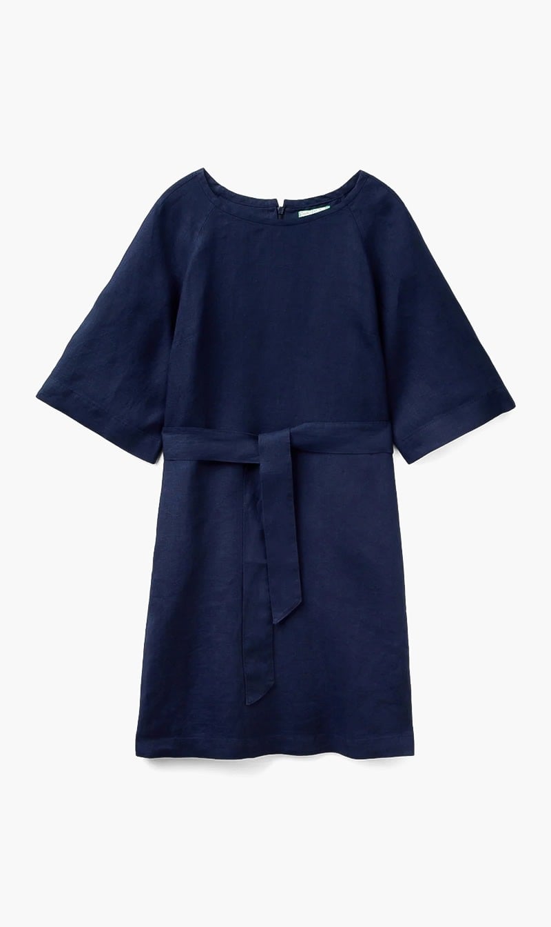 United Colors Of Benetton Blue Linen Short Dress for Women
United Colors Of Benetton Blue Linen Short Dress for Women