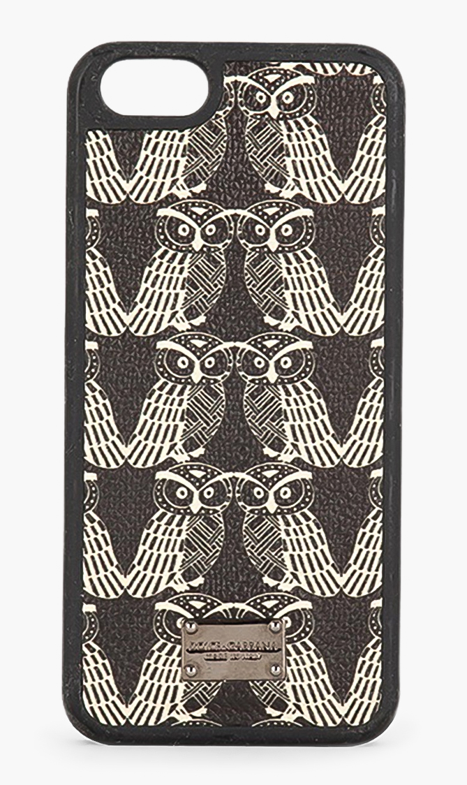 Dolce&gabbana Owl Print Iphone 5 Cover