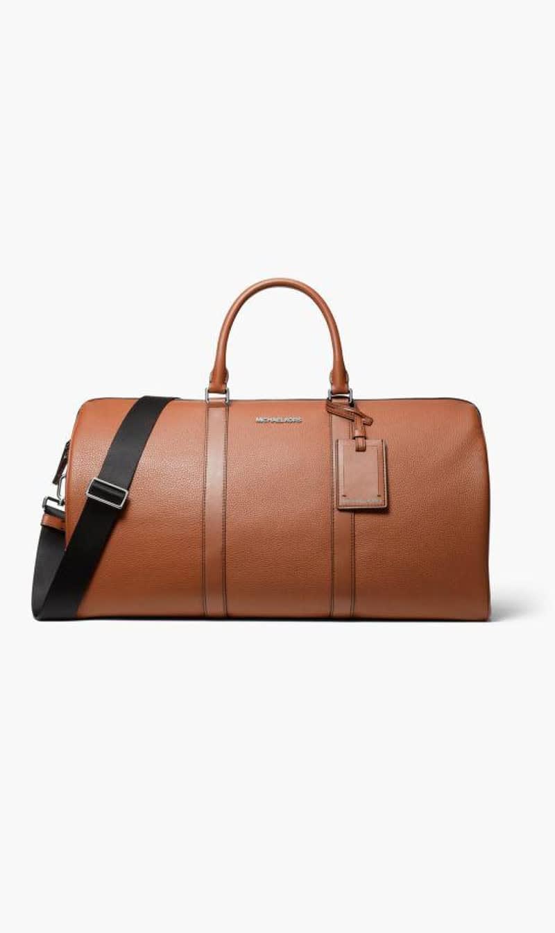 Michael Kors Brown Cooper Pebbled Leather Duffel Bag for Men | The Deal Outlet
Michael Kors Brown Cooper Pebbled Leather Duffel Bag for Men | The Deal Outlet