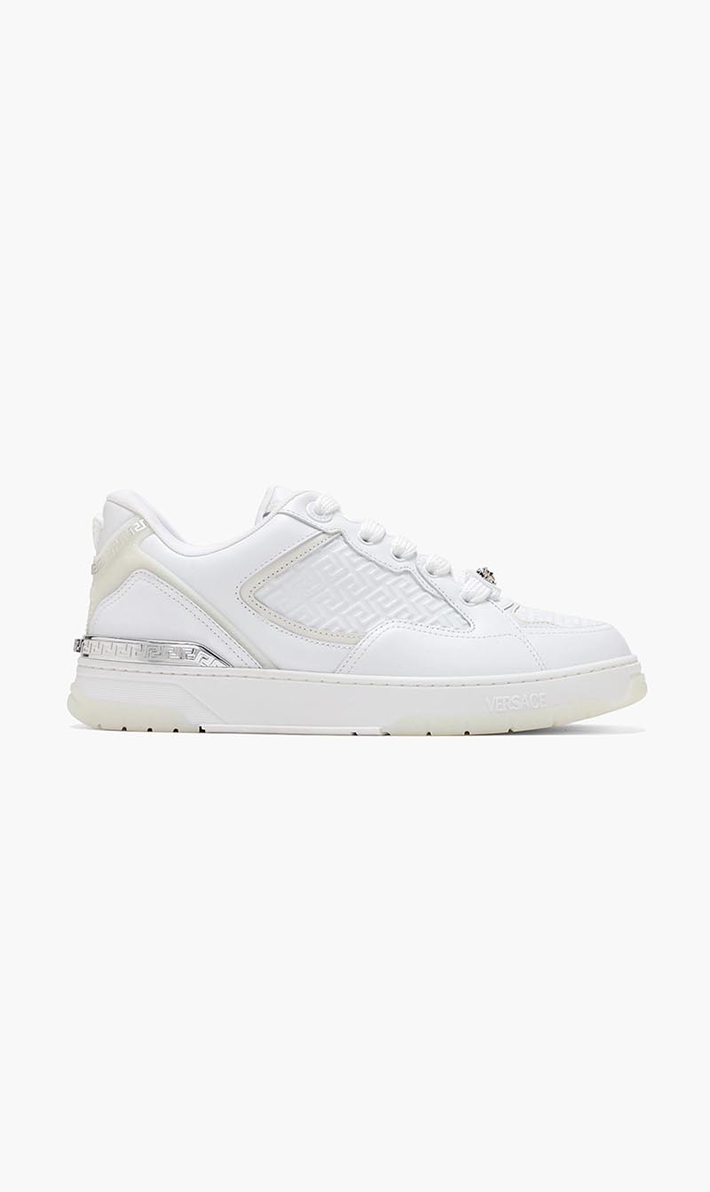 Versace White Greca Sneakers for Men
Versace White Greca Sneakers for Men