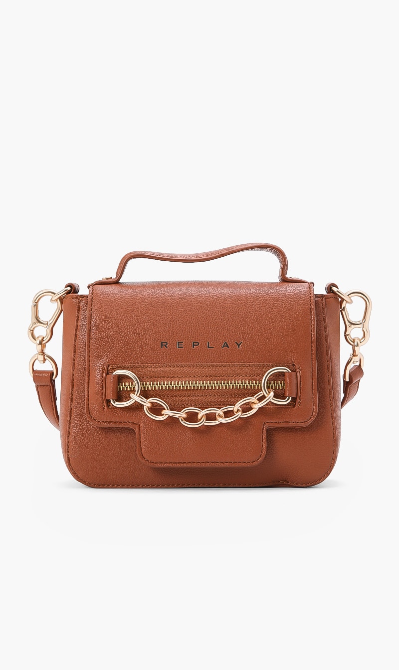 Replay Chunky Chain Crossbody Bag