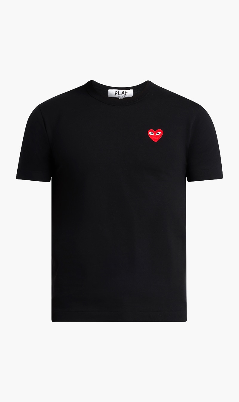 Basic Heart Logo T-shirt, Black