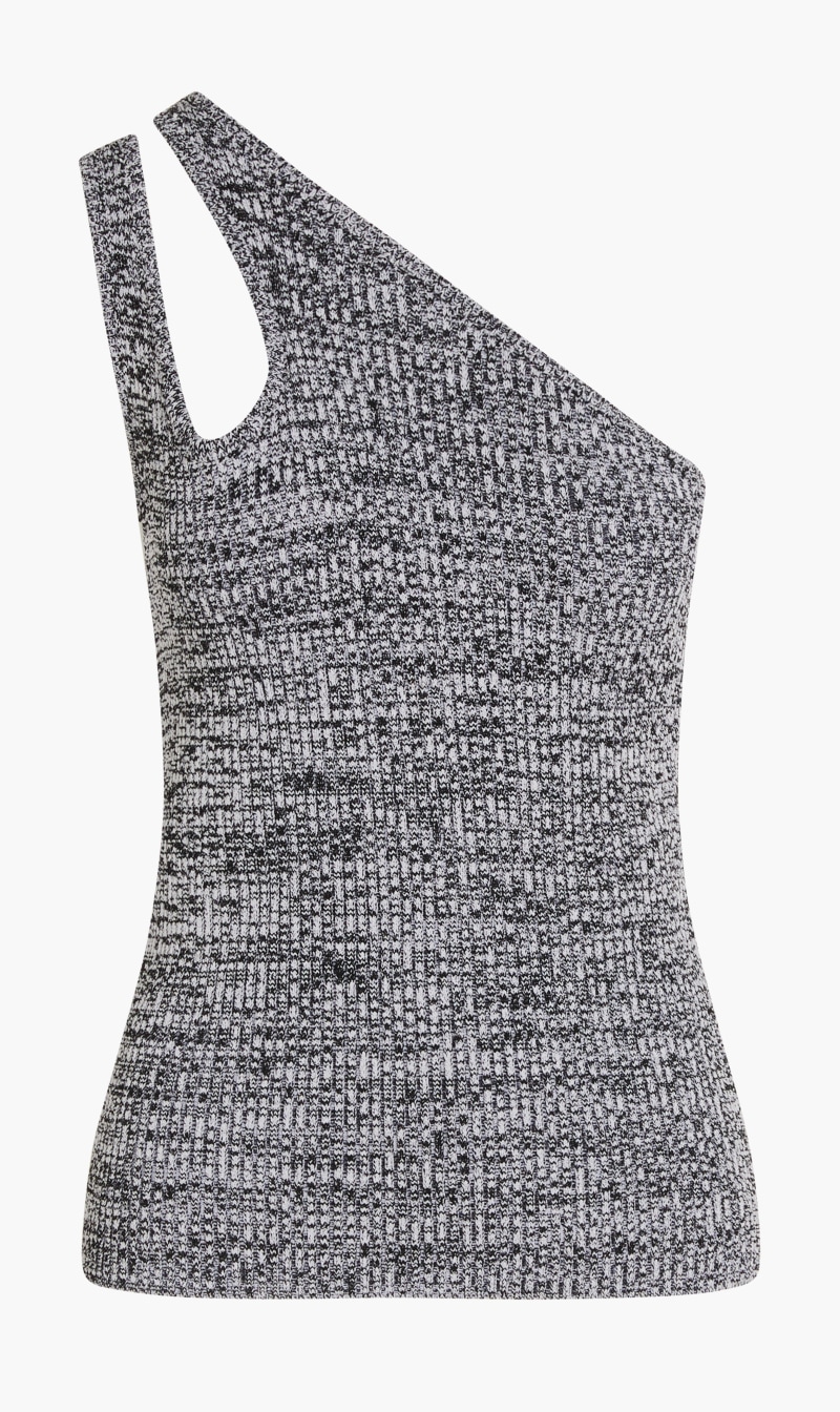 Remain Birger Christensen Black Jeanne Knit Top for Women | The Deal Outlet
