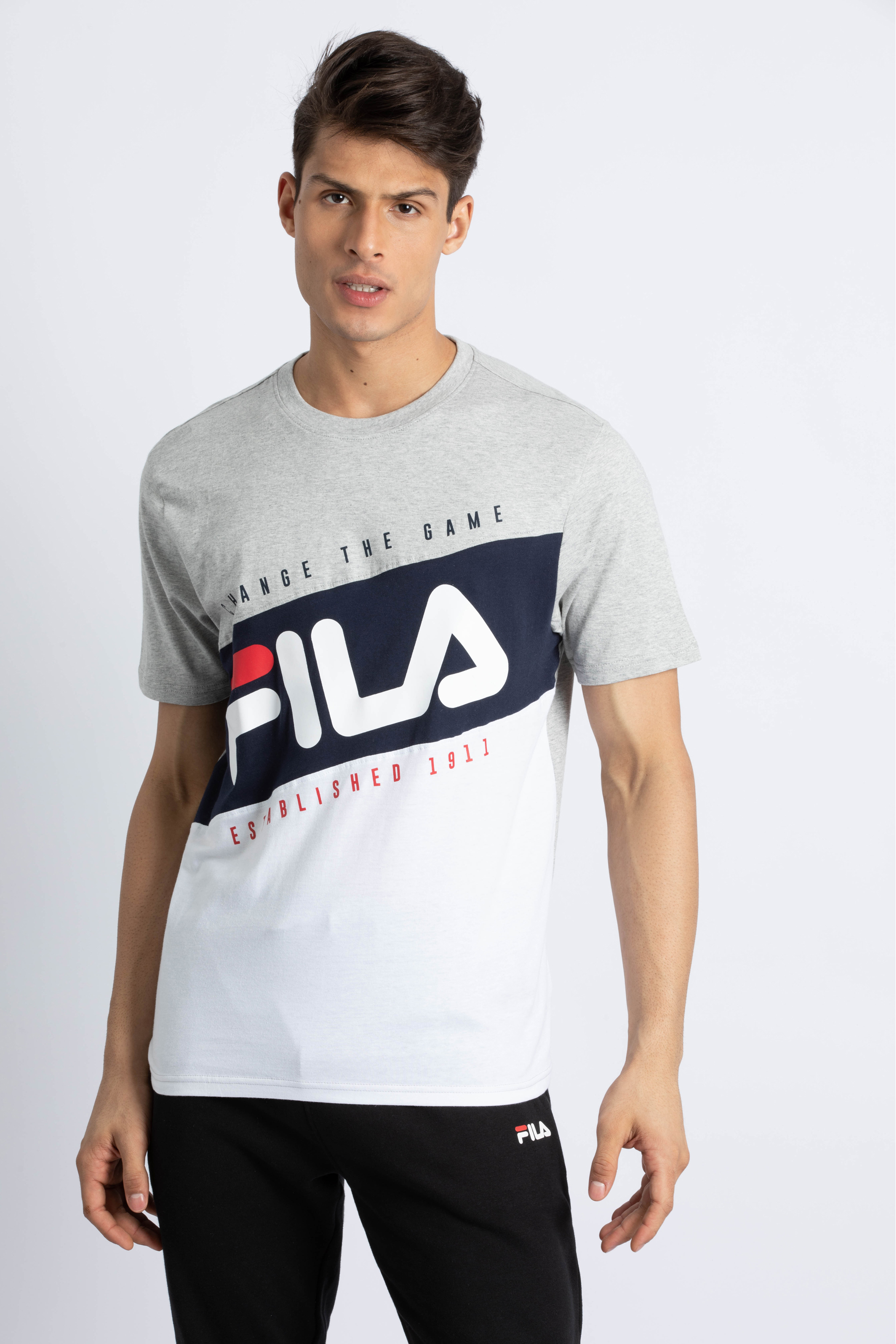 Fila Colour Block Logo T-shirt