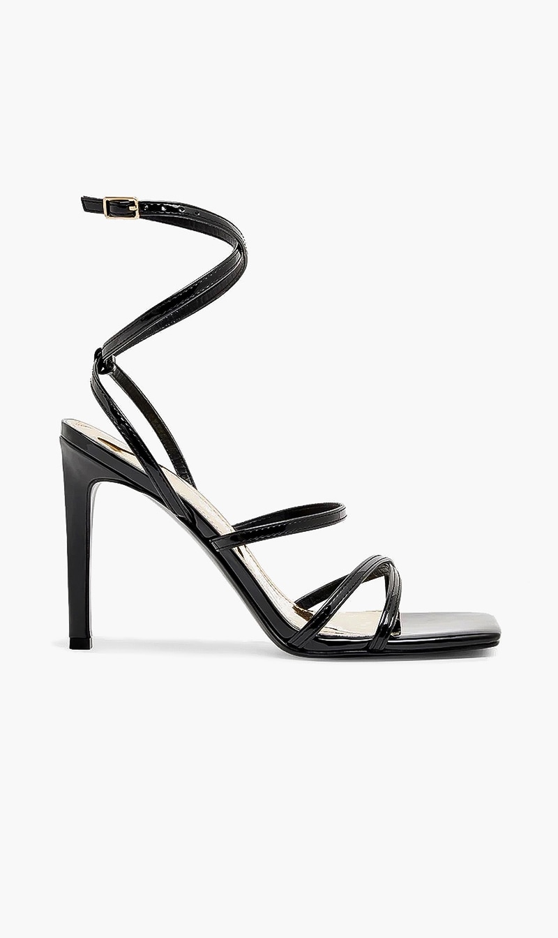 Guess sabie strapy heels | the deal outlet, Black
