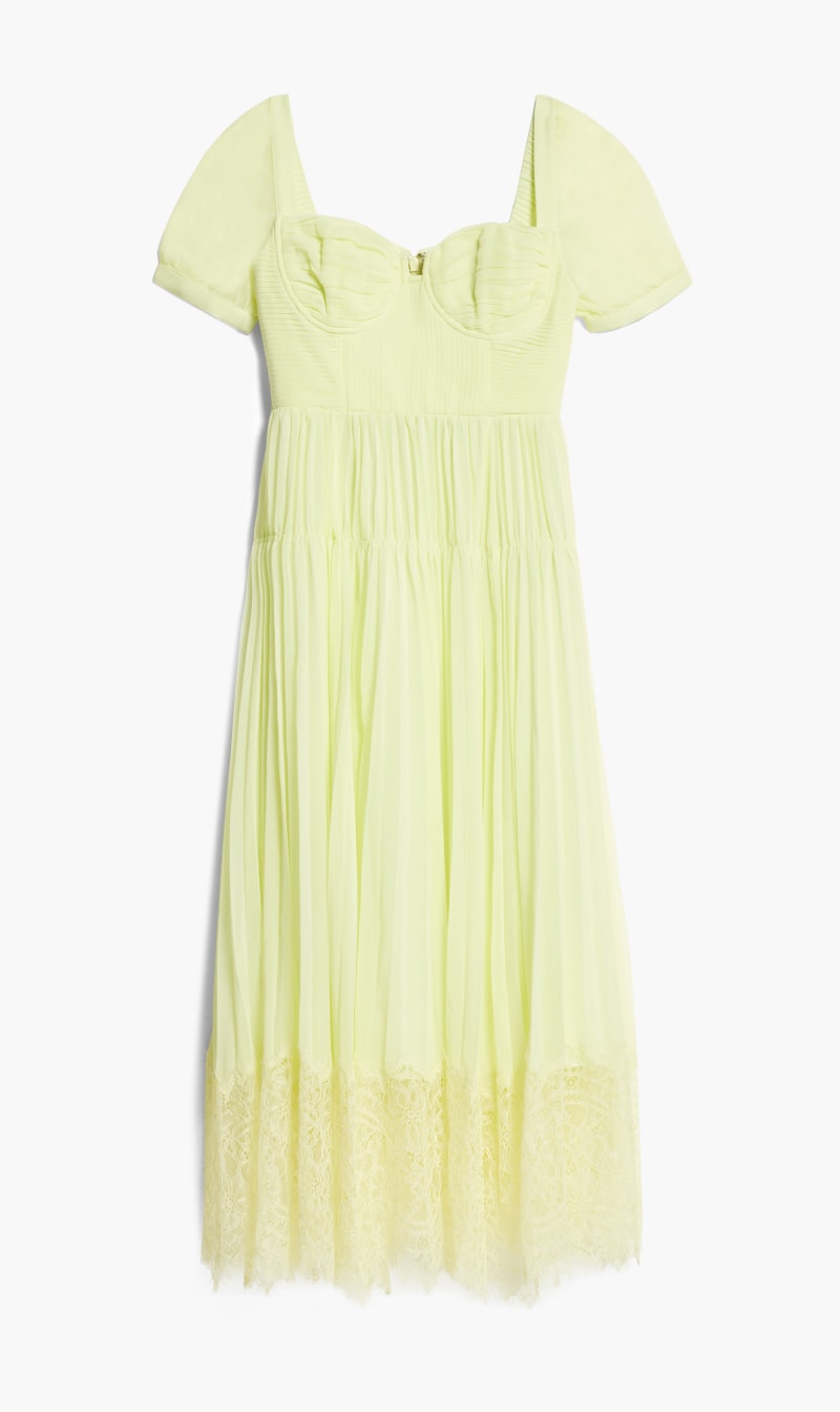 Self-portrait Yellow Yellow Chiffon Lace Detail Midi Dress for Women | The Deal Outlet
Self-portrait Yellow Yellow Chiffon Lace Detail Midi Dress for Women | The Deal Outlet