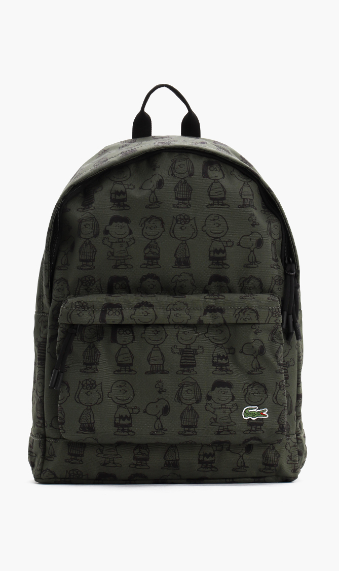 Lacoste Printed Canvas Lacoste X Peanut Backpack