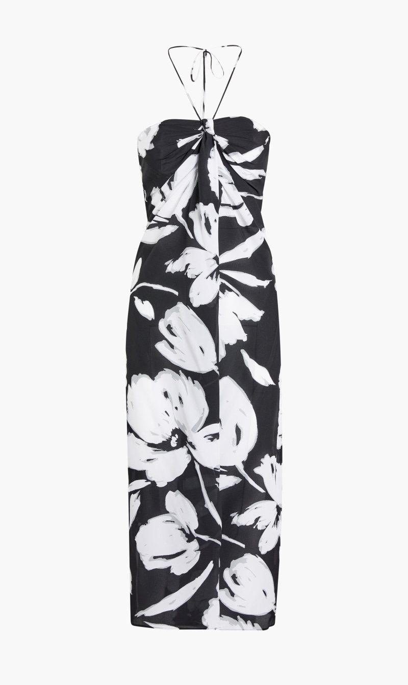 Michael Kors White Floral Silk Crepe Sarong Dress for Women | The Deal Outlet
Michael Kors White Floral Silk Crepe Sarong Dress for Women | The Deal Outlet