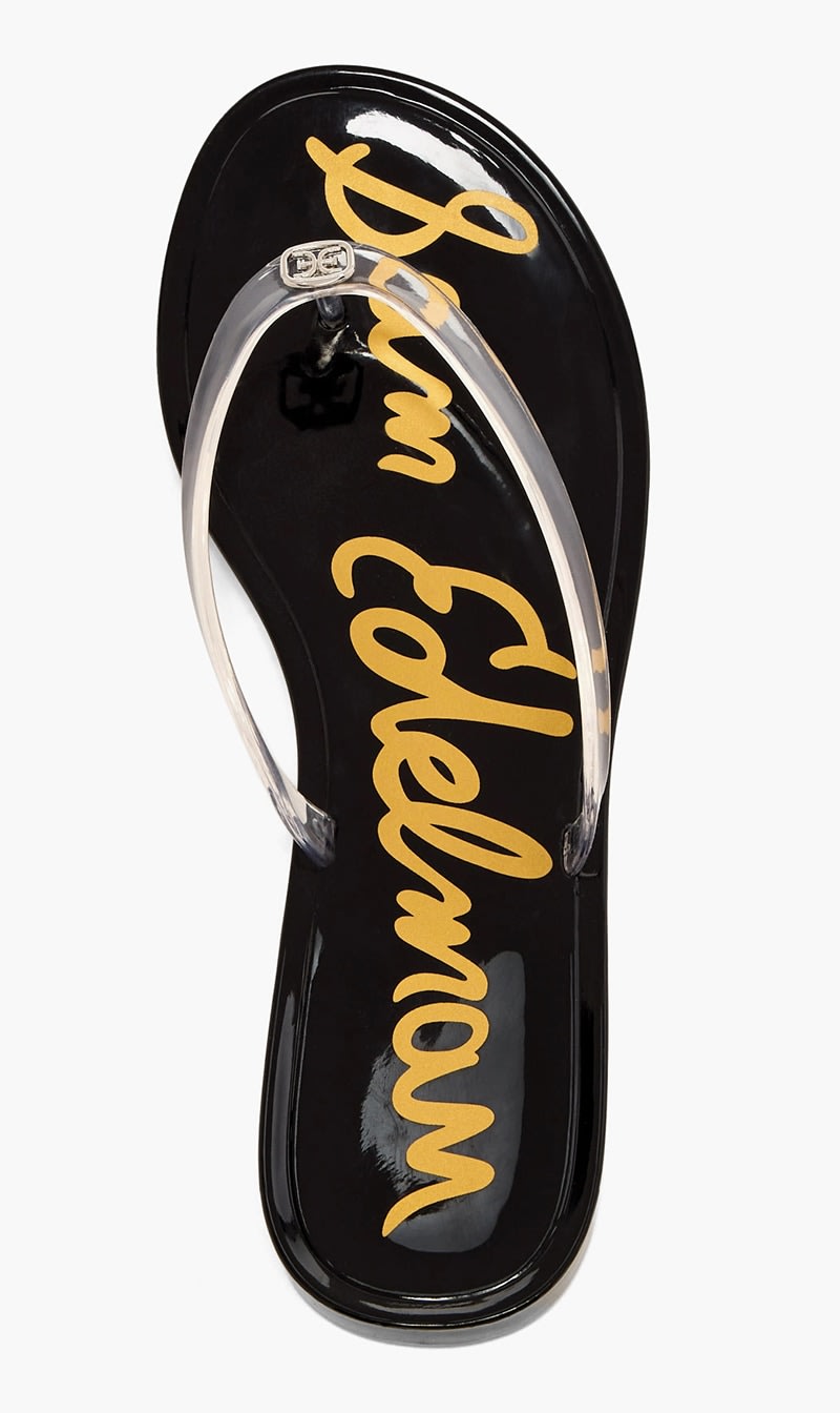 Sam Edelman Black Dean Jelly Flip Flops for Women
Sam Edelman Black Dean Jelly Flip Flops for Women