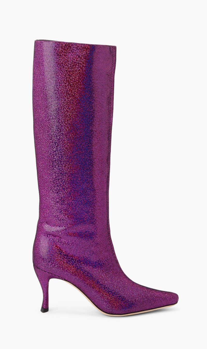 By Far Purple Stevie 42 Fuchsia Disco Dot Leather for Women | The Deal Outlet
By Far Purple Stevie 42 Fuchsia Disco Dot Leather for Women | The Deal Outlet