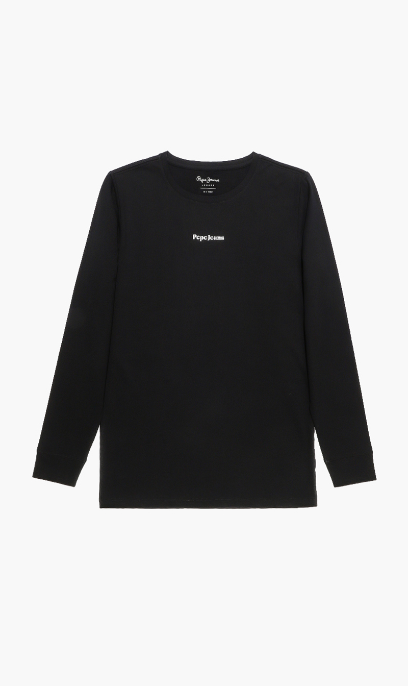 Chest Logo T-shirt, Black