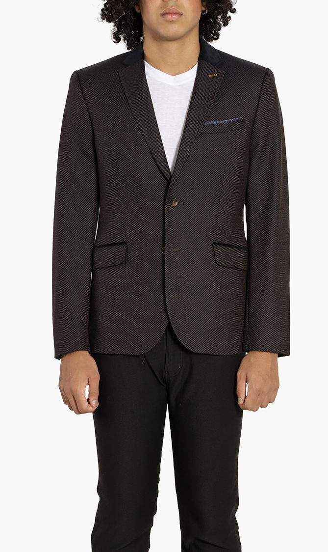 Ted Baker Woven Wool Suit Jacket
